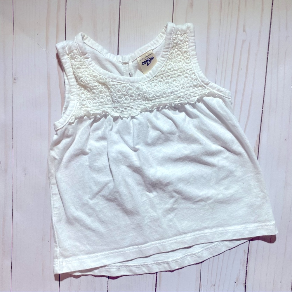 🌟4/$15🌟EUC Oshkosh Tank Top for Baby Girl